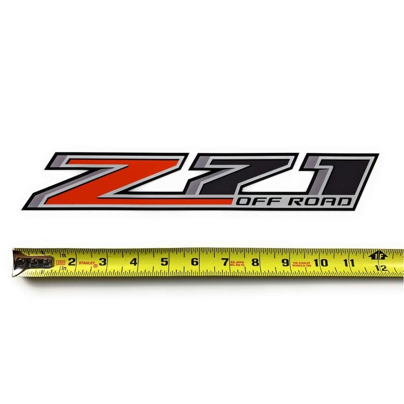 GOLD HOOK Z71 Offroad Truck Decals - 2014-2018 Bedside Stickers (Set of 4) - Image 2